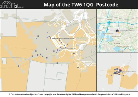 tw6 1qg map.